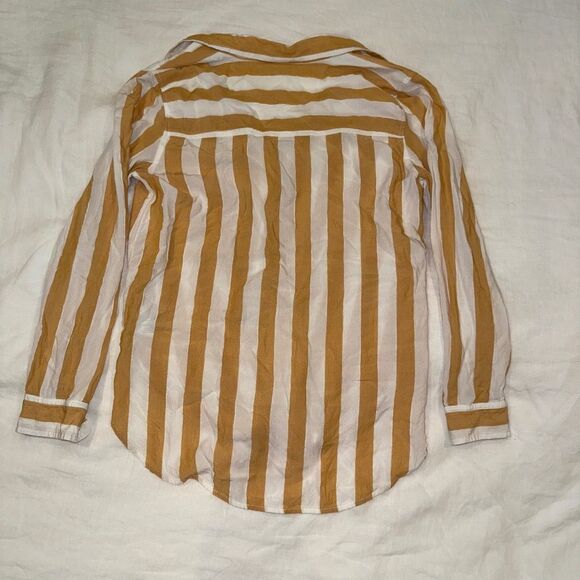 American Eagle Striped Button Up Shirt - Picture 3 of 3